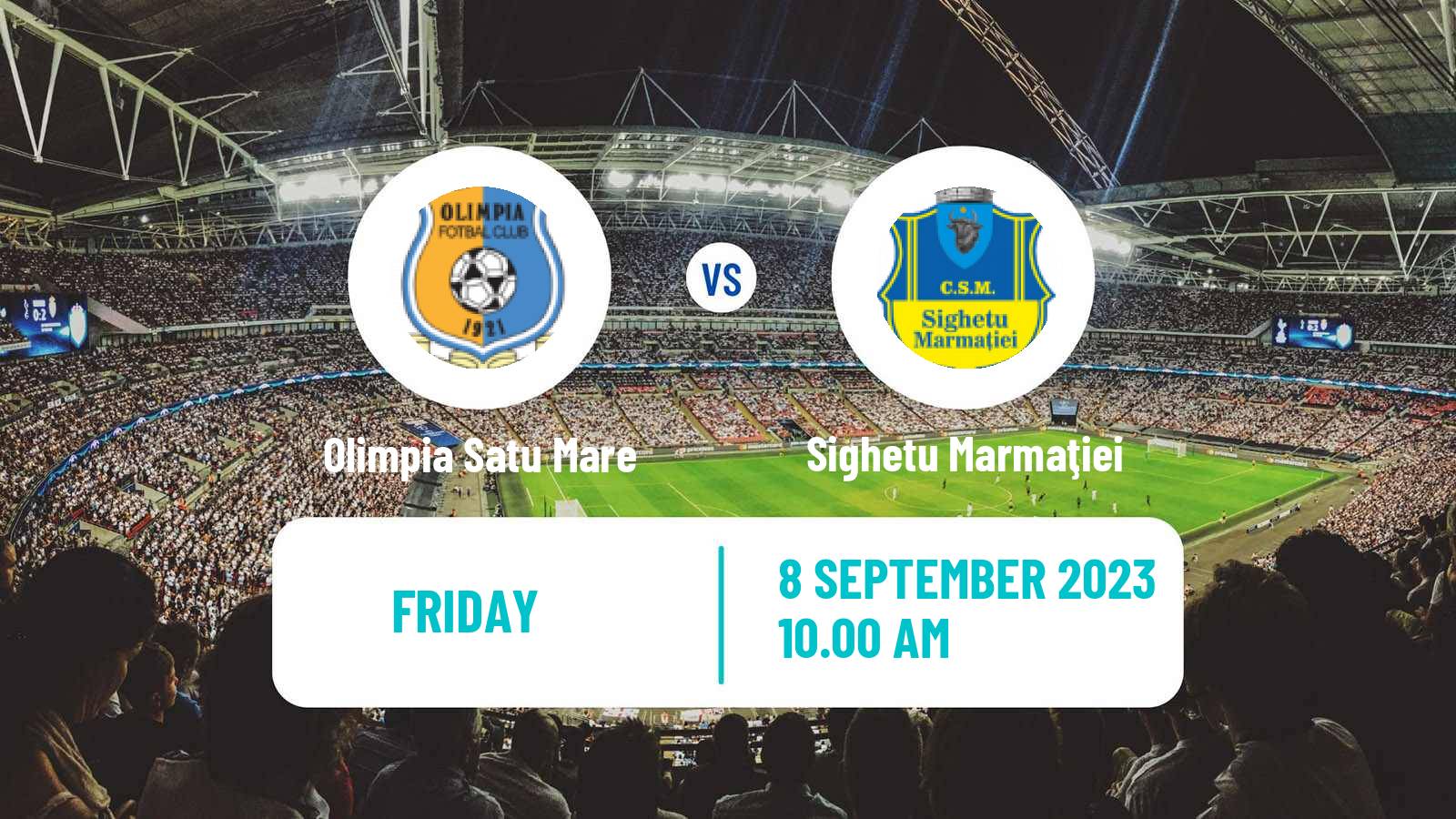 Soccer Romanian Liga 3 - Seria 10 Olimpia Satu Mare - Sighetu Marmaţiei