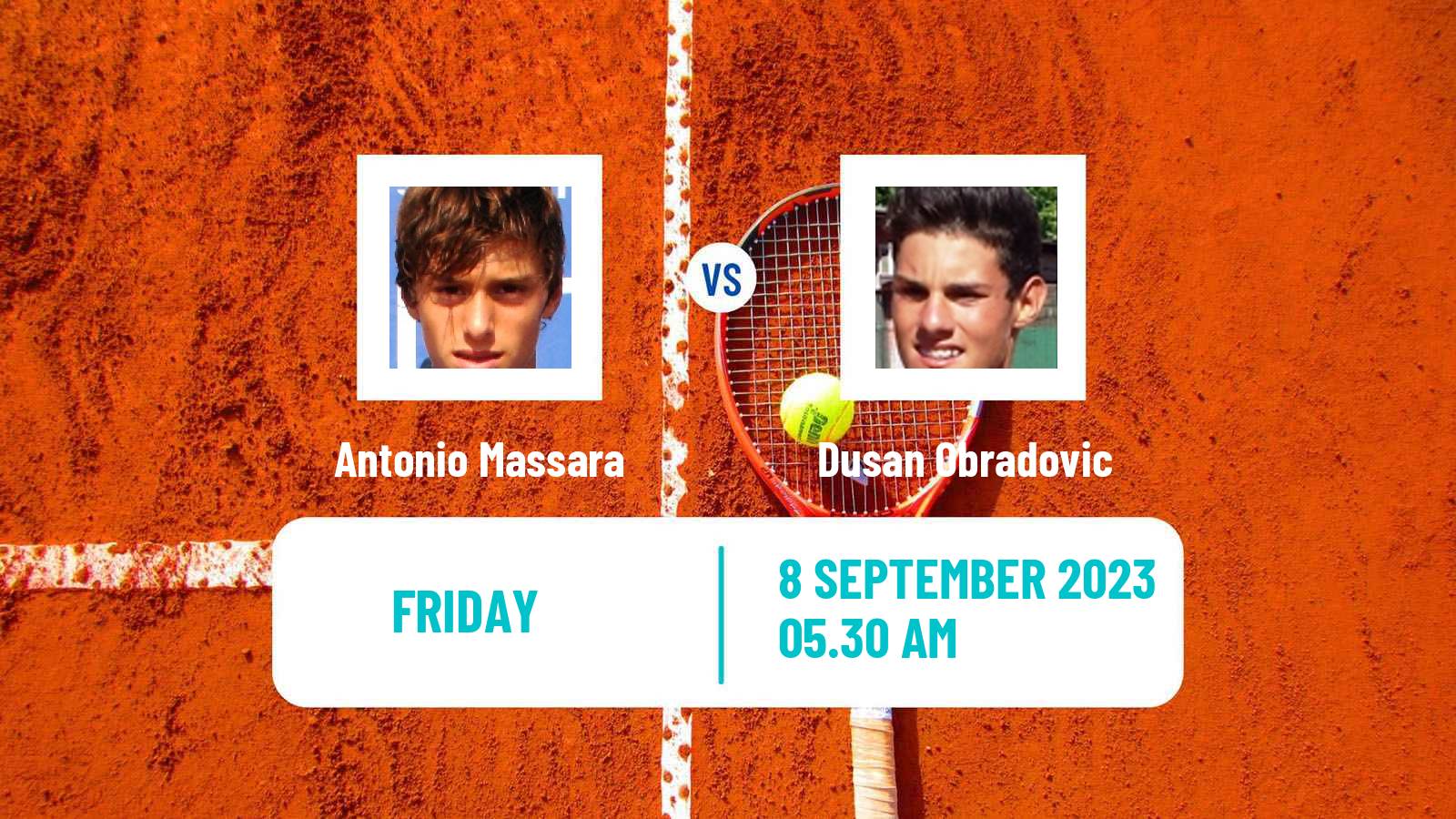 Tennis ITF M15 Pirot Men Antonio Massara - Dusan Obradovic