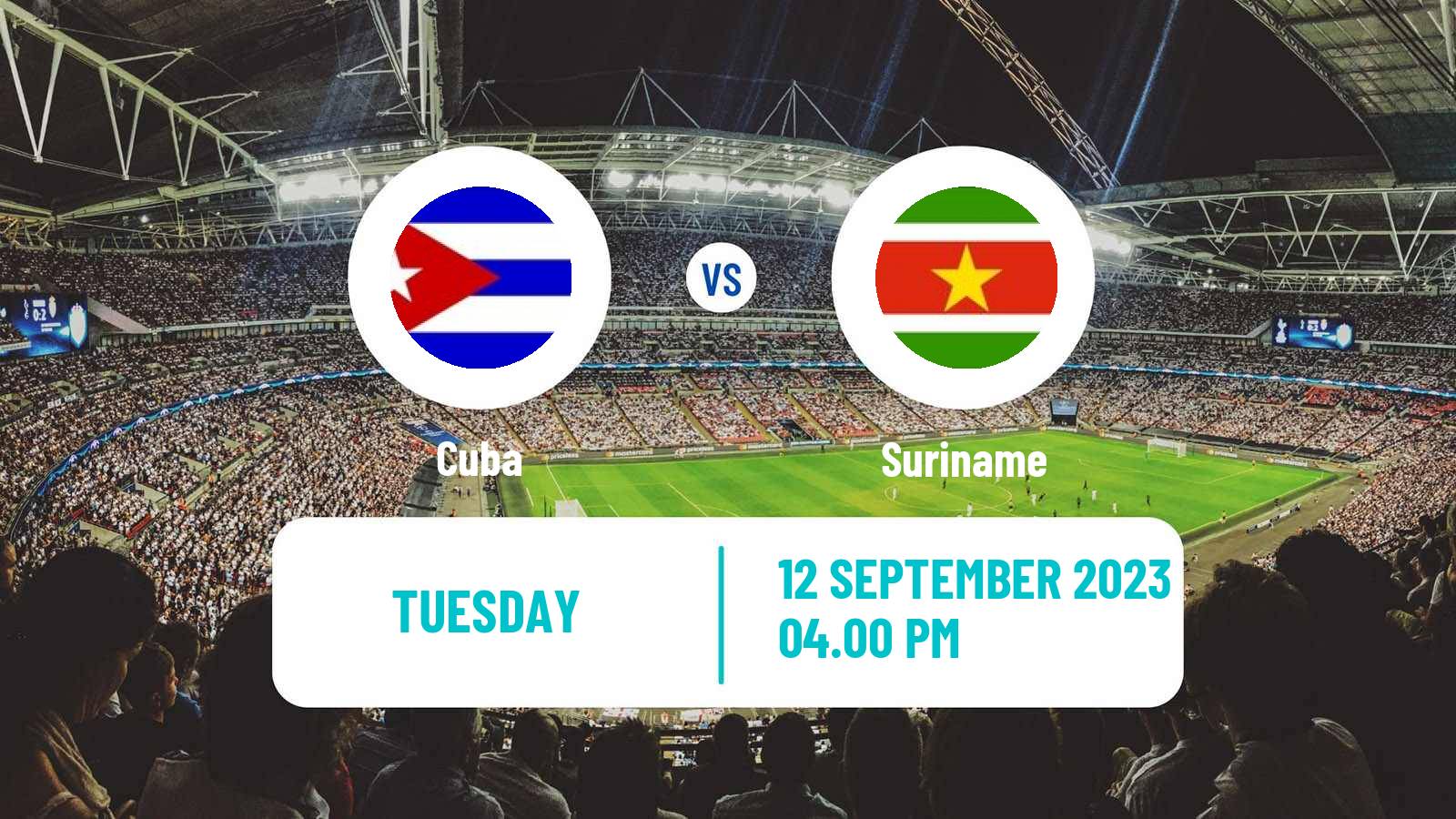 Soccer CONCACAF Nations League Cuba - Suriname