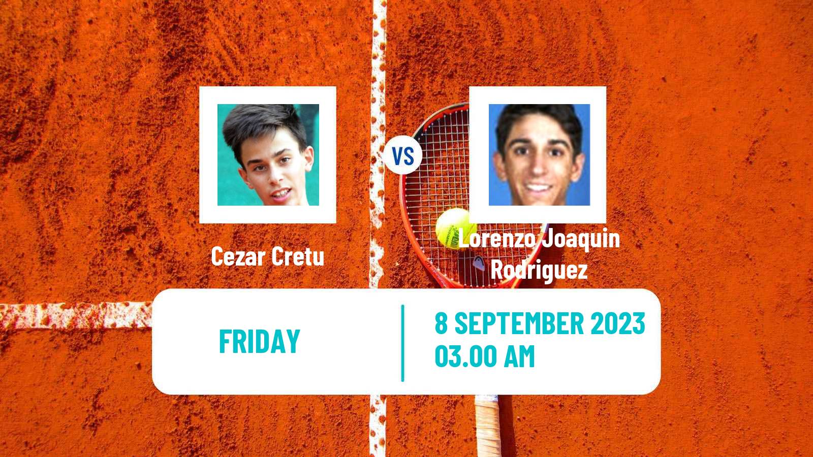 Tennis ITF M15 Constanta 2 Men Cezar Cretu - Lorenzo Joaquin Rodriguez