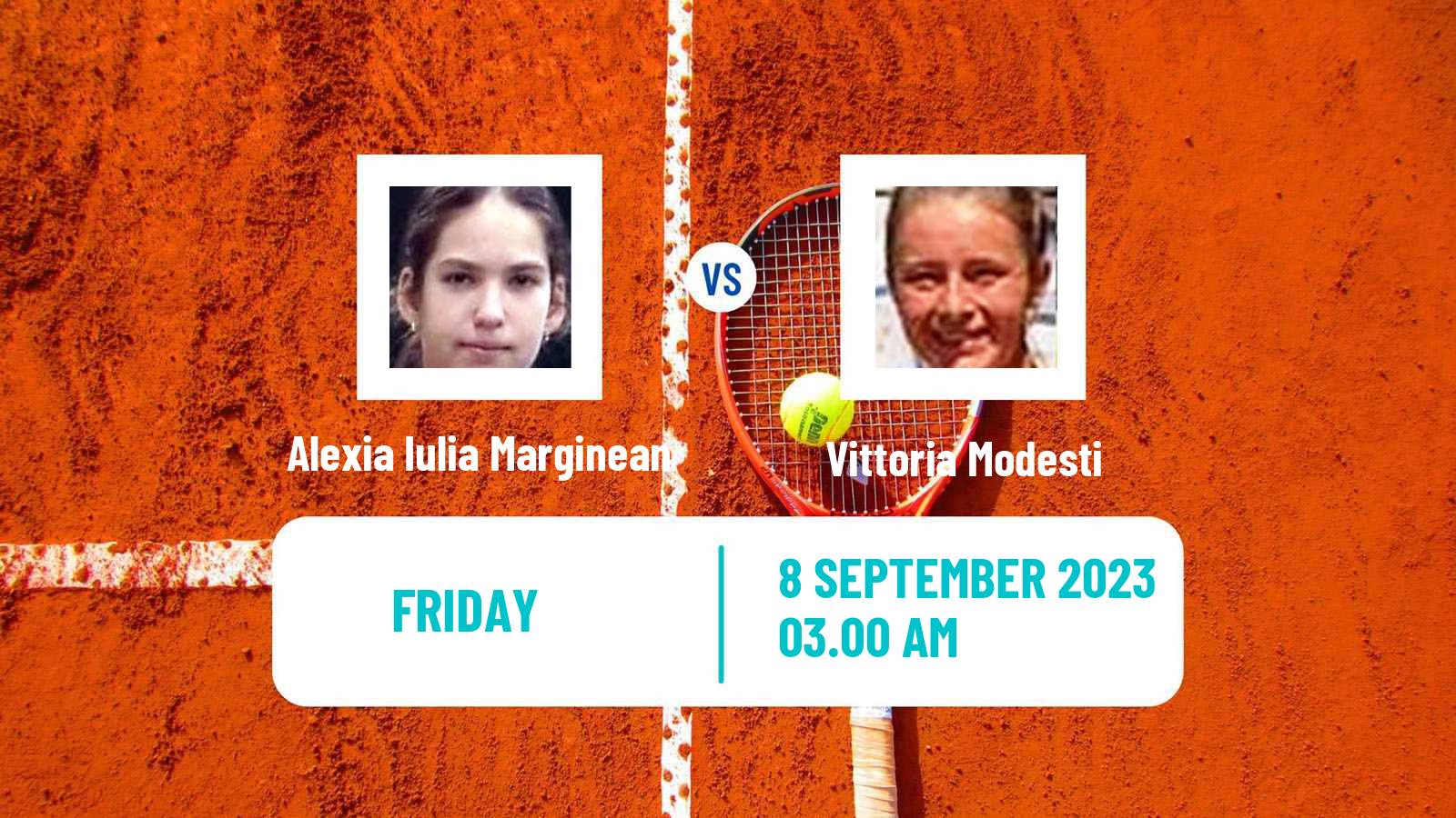 Tennis ITF W15 Buzau Women Alexia Iulia Marginean - Vittoria Modesti