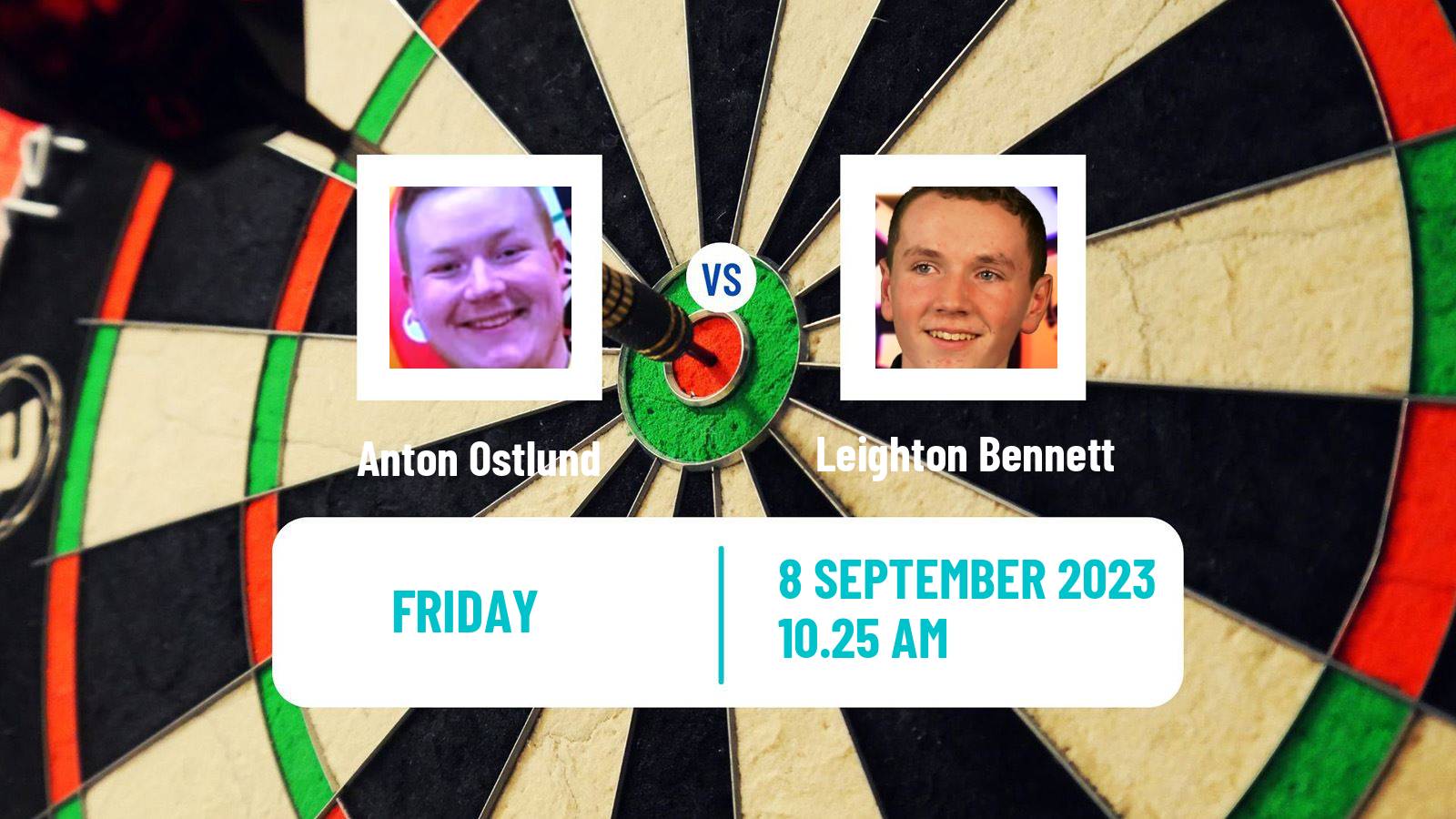 Darts Modus Super Series Anton Ostlund - Leighton Bennett