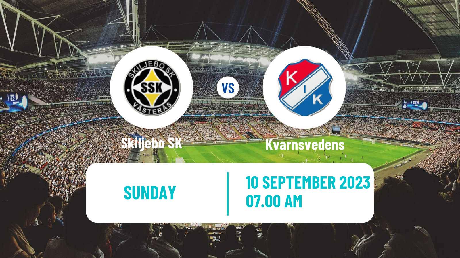 Soccer Swedish Division 2 - Norra Svealand Skiljebo - Kvarnsvedens