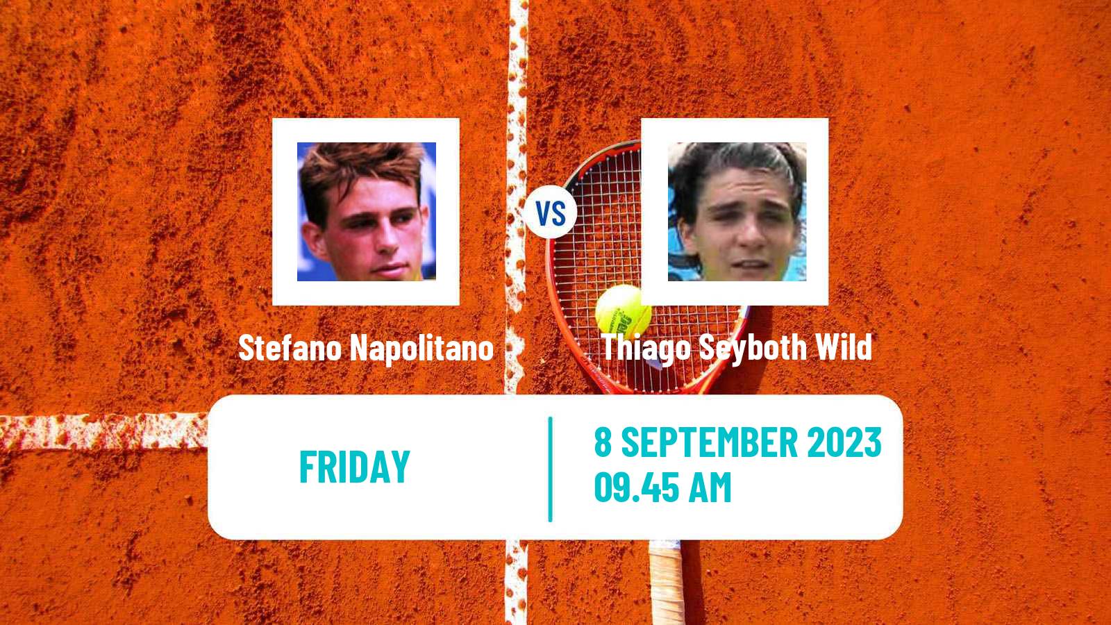Tennis Genova Challenger Men Stefano Napolitano - Thiago Seyboth Wild