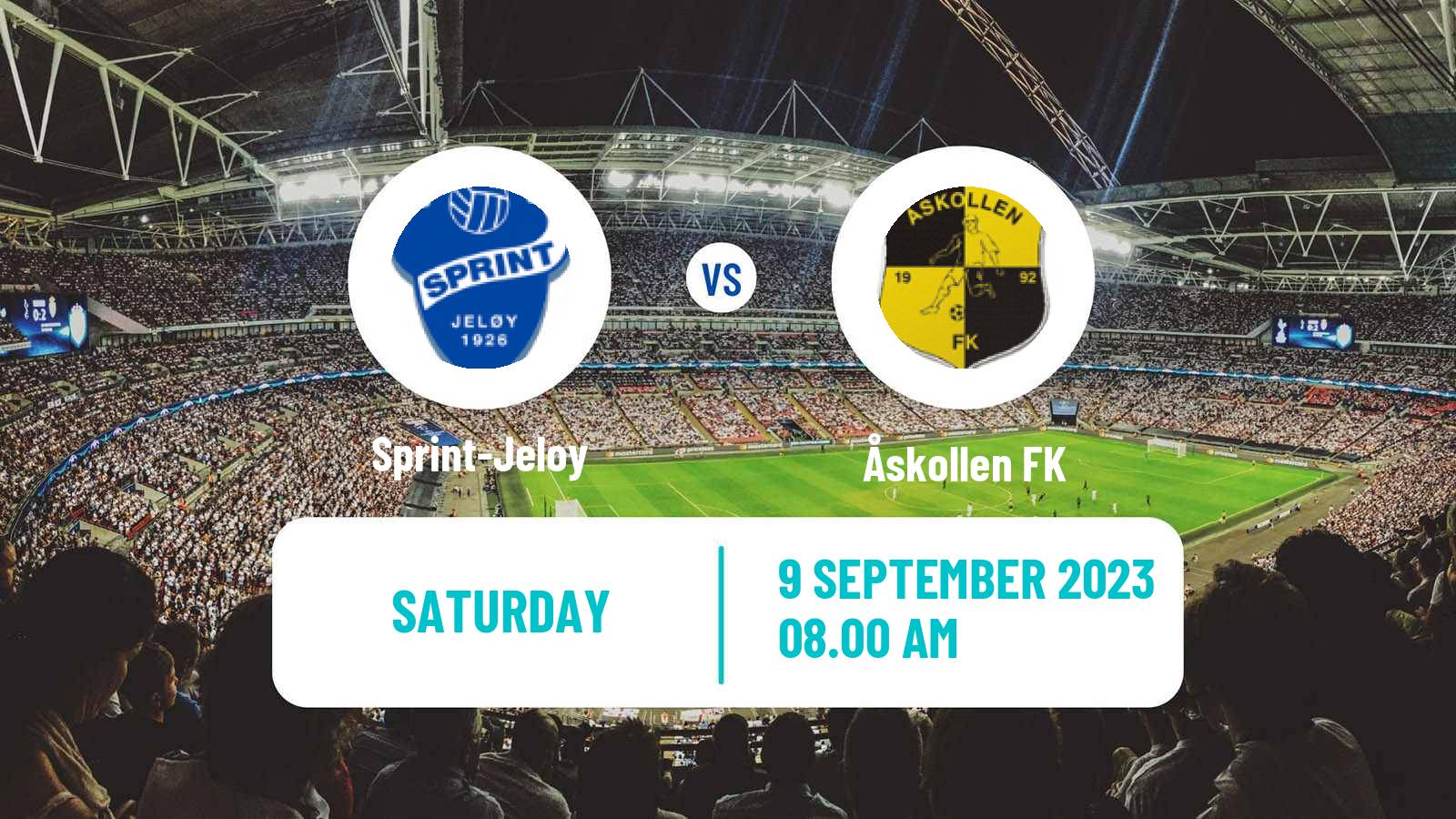 Soccer Norwegian Division 3 - Group 4 Sprint-Jeloy - Åskollen