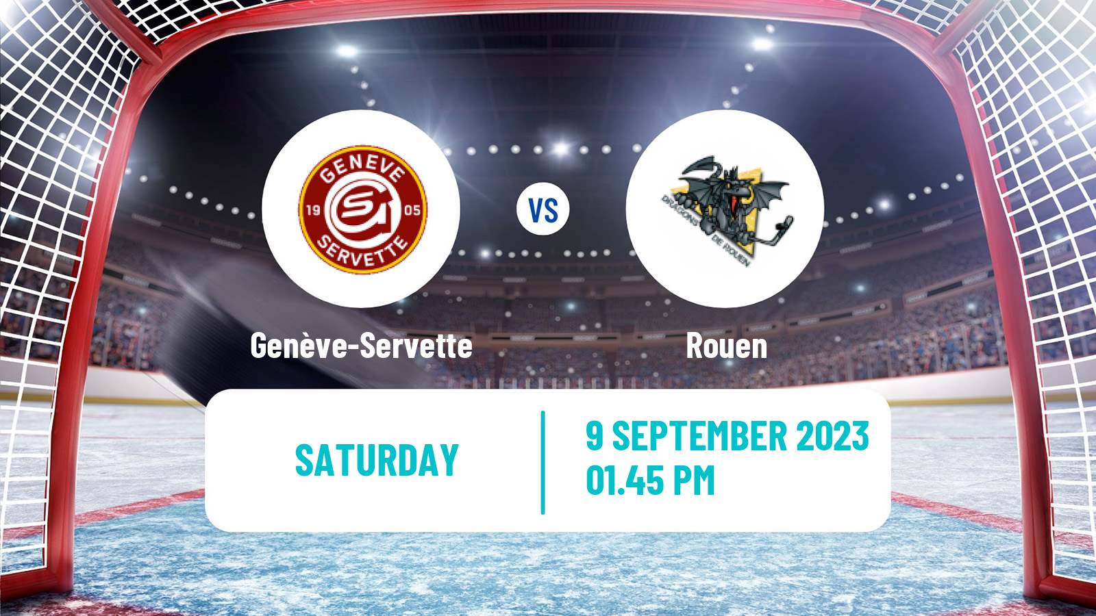 Hockey Champions League Ice Hockey Genève-Servette - Rouen