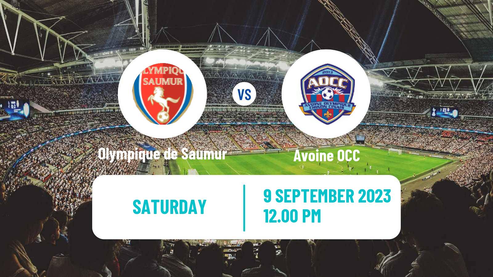 Soccer French National 2 - Group B Olympique de Saumur - Avoine