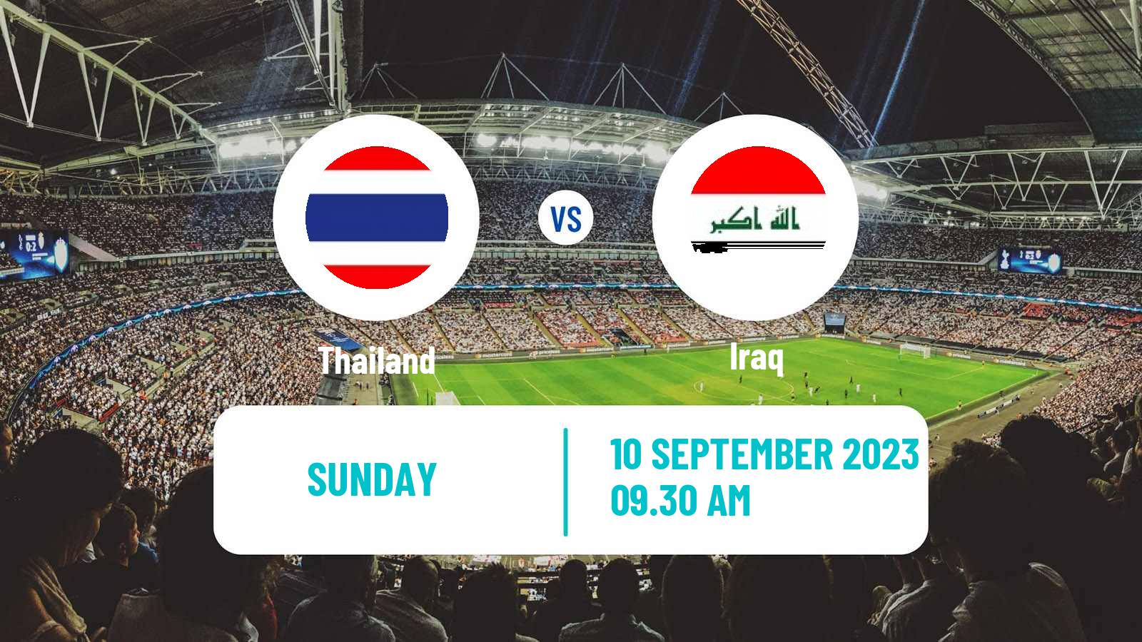 Soccer Kings Cup Thailand Thailand - Iraq