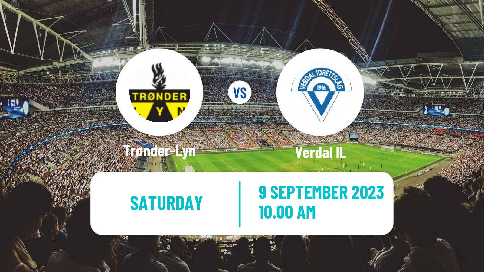 Soccer Norwegian Division 3 - Group 5 Trønder-Lyn - Verdal
