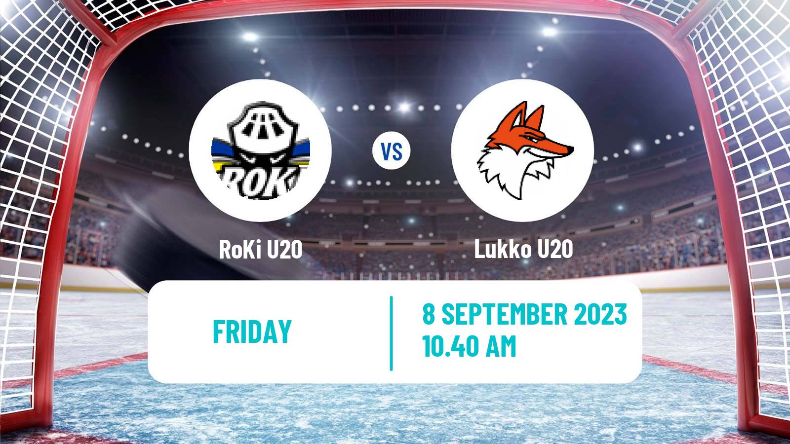 Hockey Finnish SM-sarja U20 RoKi U20 - Lukko U20