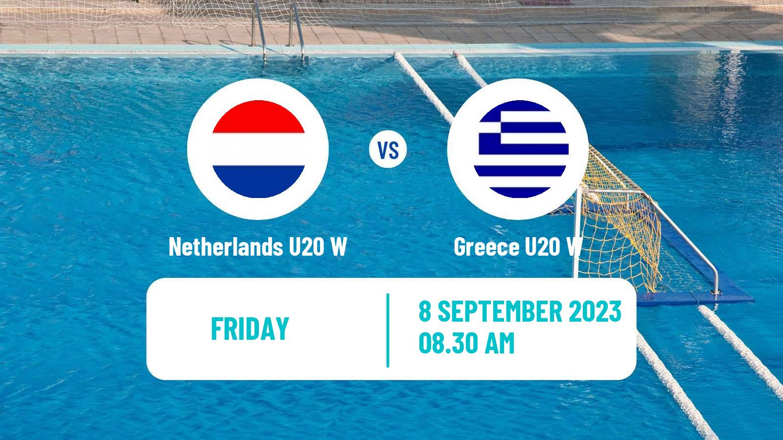 Water polo World Championship Water Polo U20 Women Netherlands U20 W - Greece U20 W