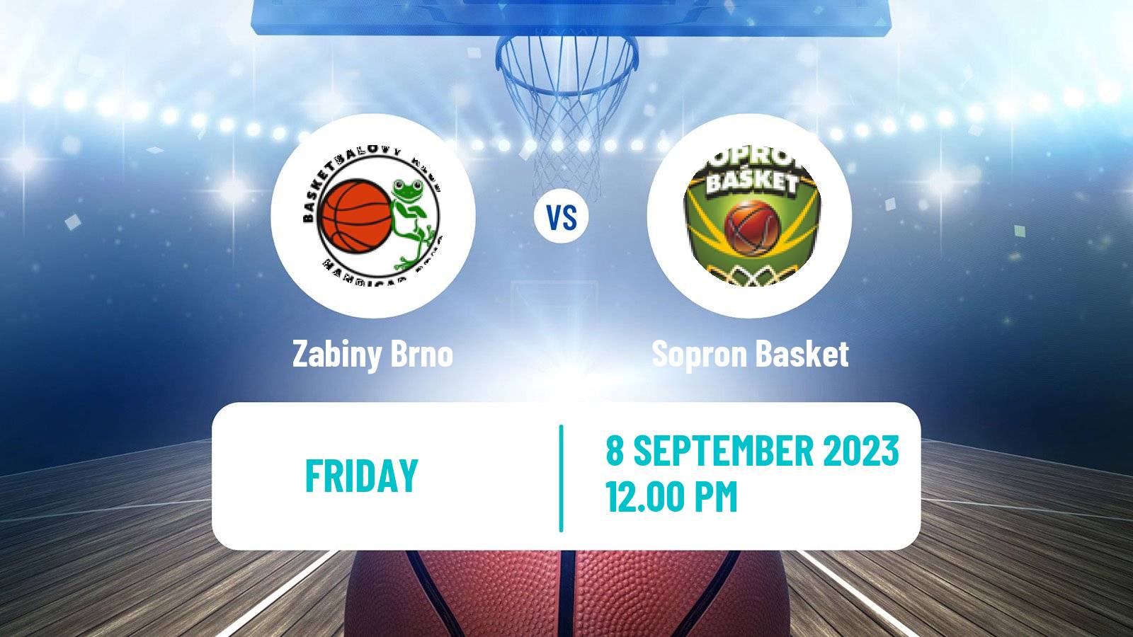 Basketball Club Friendly Basketball Women Zabiny Brno - Sopron Basket