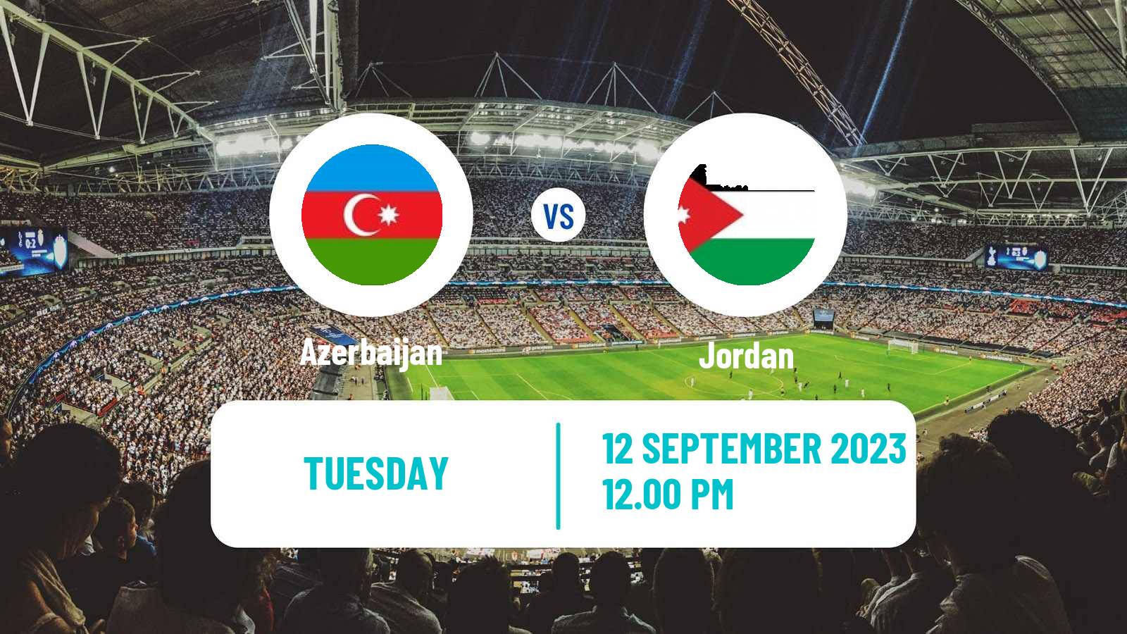 Soccer Friendly Azerbaijan - Jordan