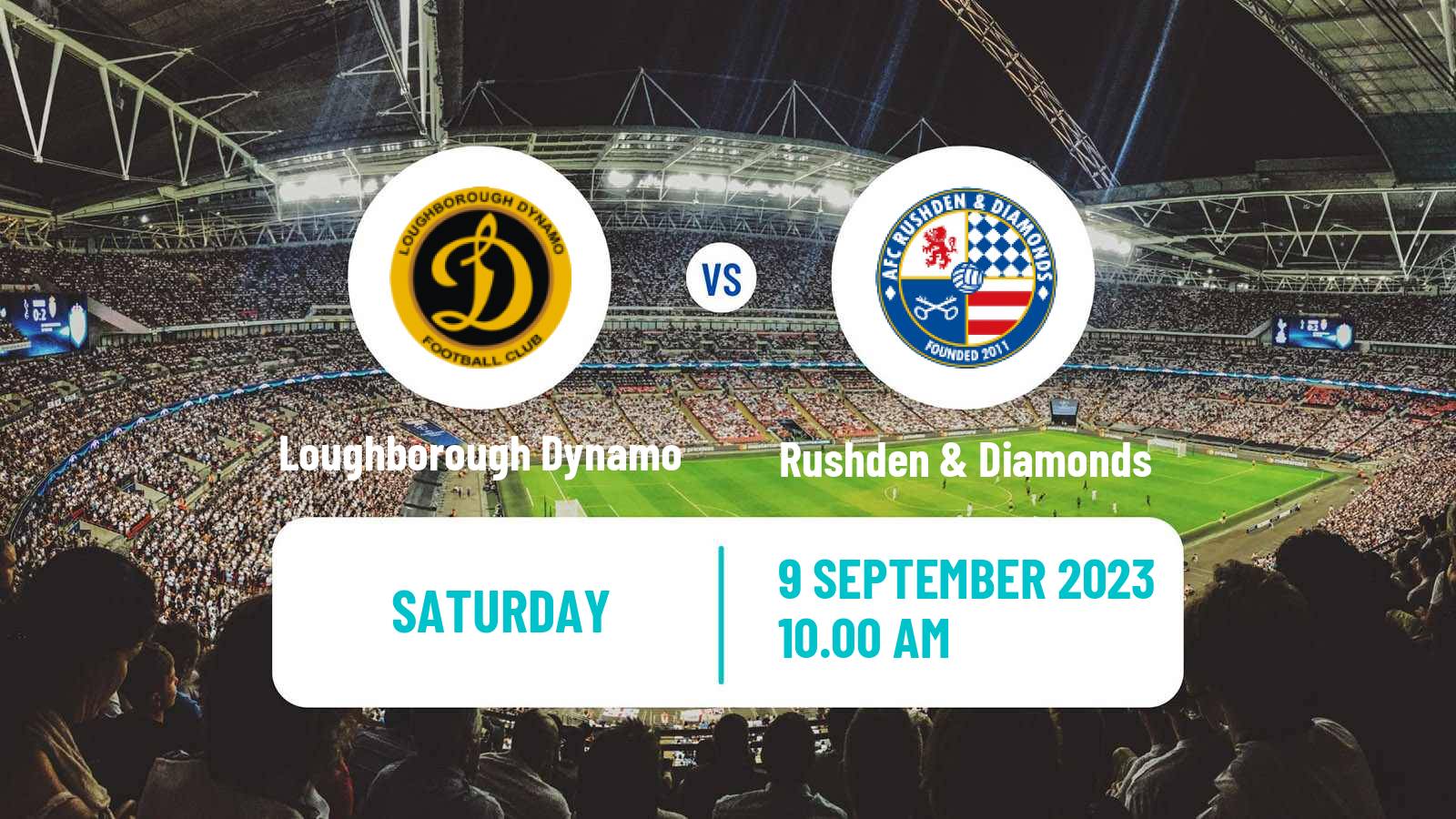 Soccer English FA Trophy Loughborough Dynamo - Rushden & Diamonds