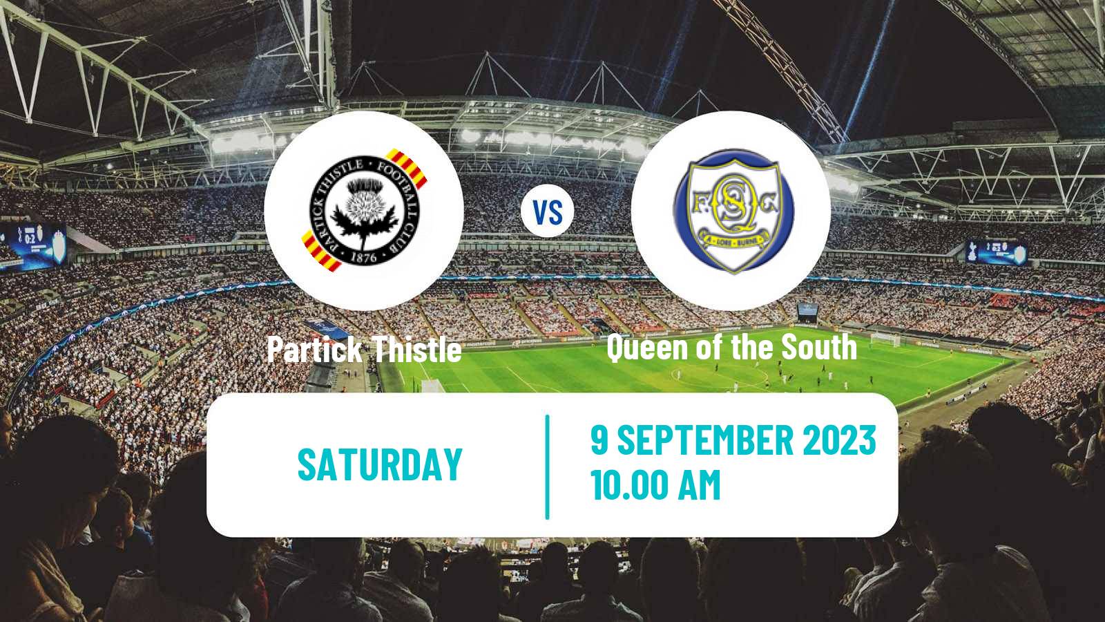 Soccer Scottish Challenge Cup Partick Thistle - Queen of the South