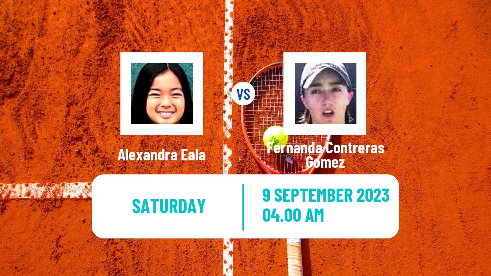 Tennis WTA Osaka Alexandra Eala - Fernanda Contreras Gomez