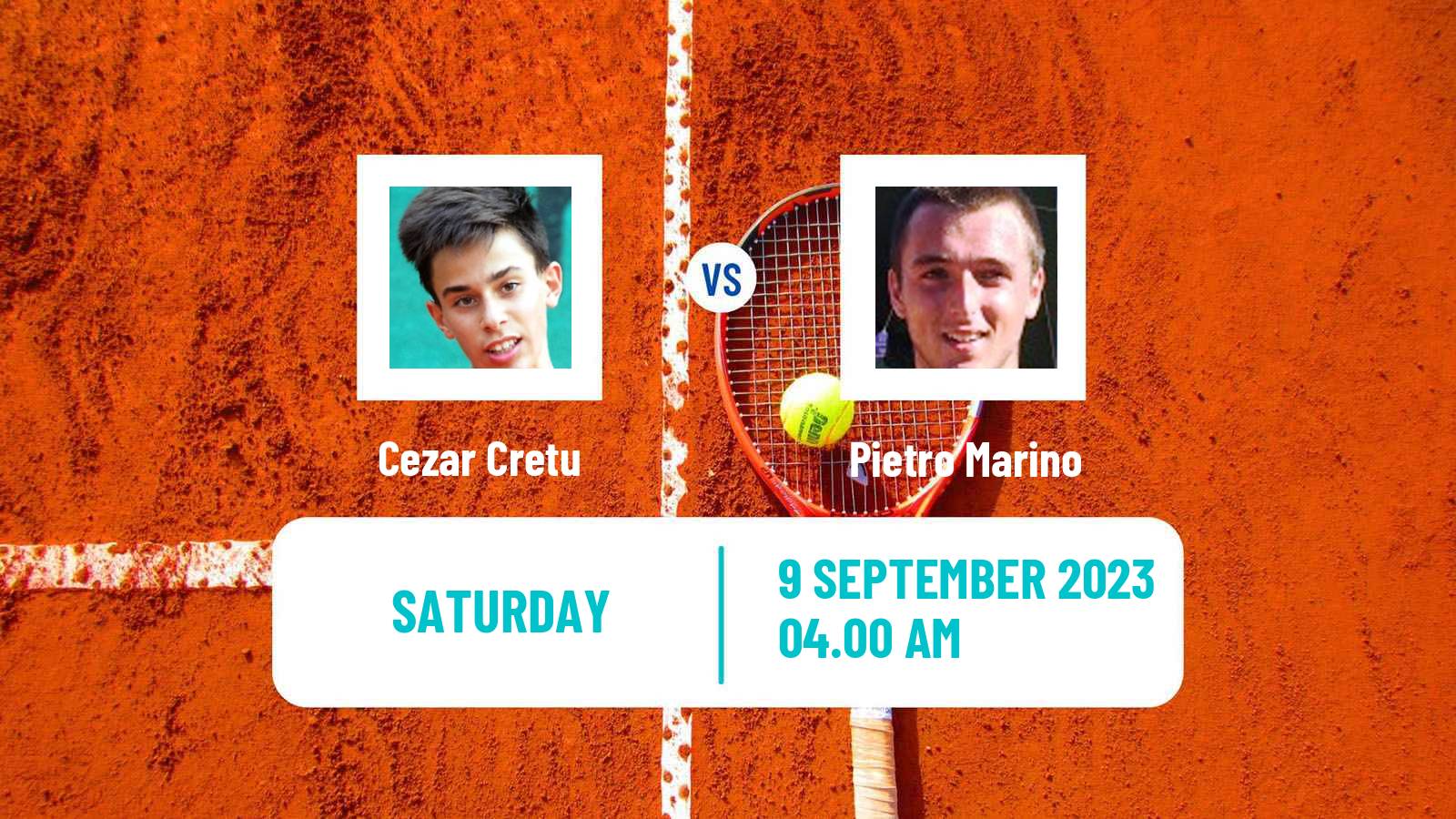 Tennis ITF M15 Constanta 2 Men Cezar Cretu - Pietro Marino