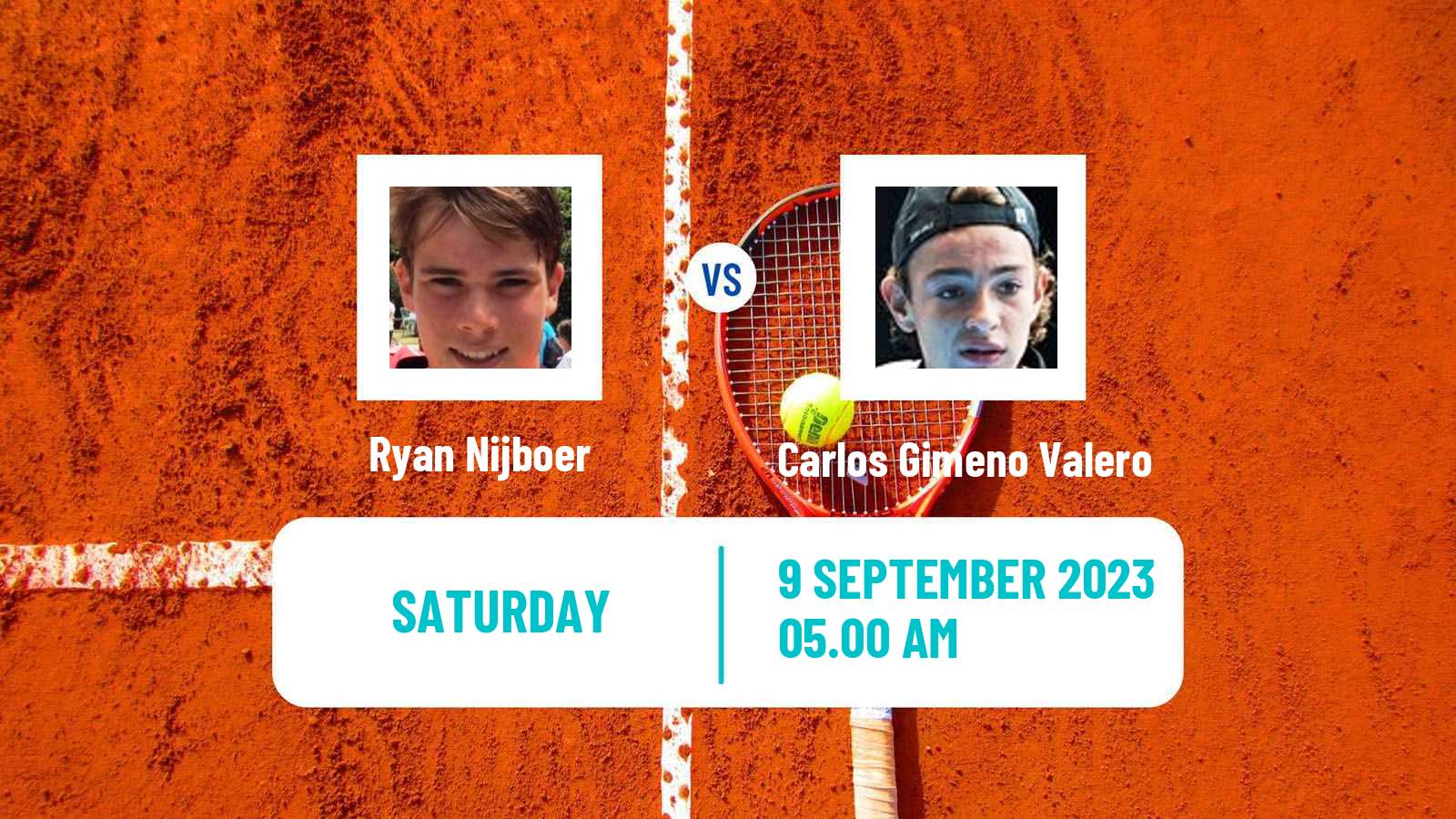 Tennis ITF M15 Madrid Men Ryan Nijboer - Carlos Gimeno Valero