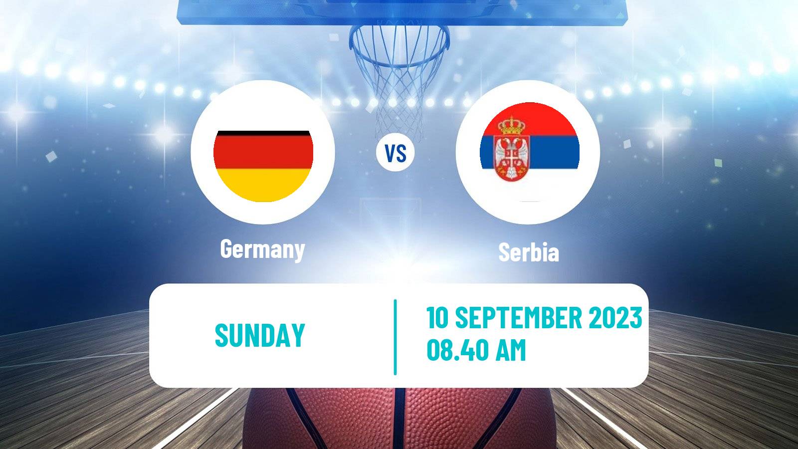 Basketball World Championship Basketball Germany - Serbia