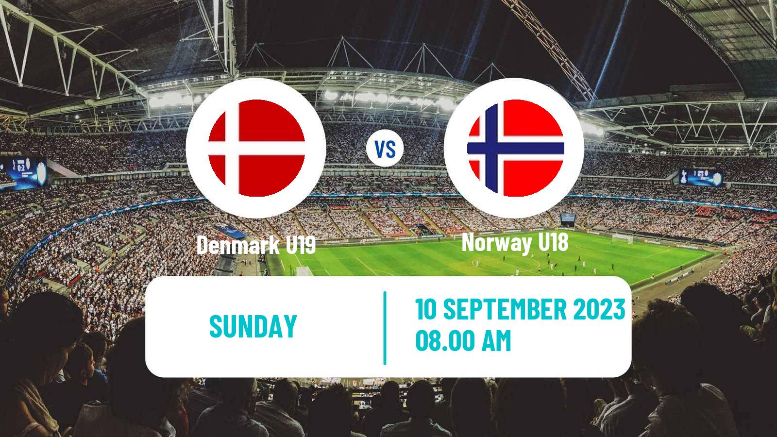 Soccer Friendly Denmark U19 - Norway U18