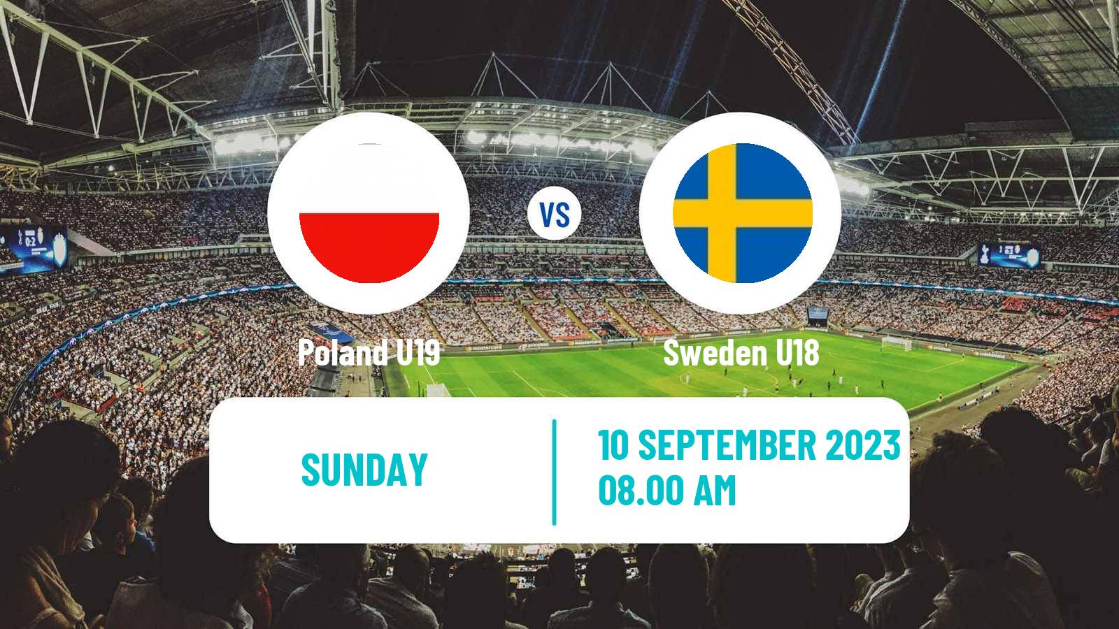 Soccer Friendly Poland U19 - Sweden U18