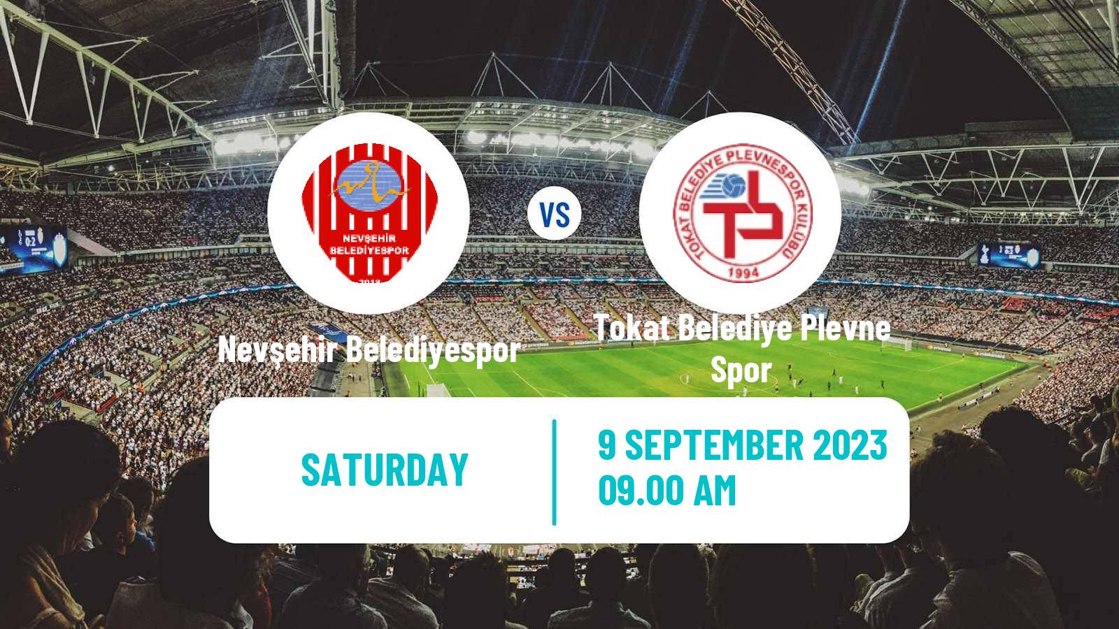 Soccer Turkish 3 Lig Group 4 Nevşehir Belediyespor - Tokat Belediye Plevne Spor