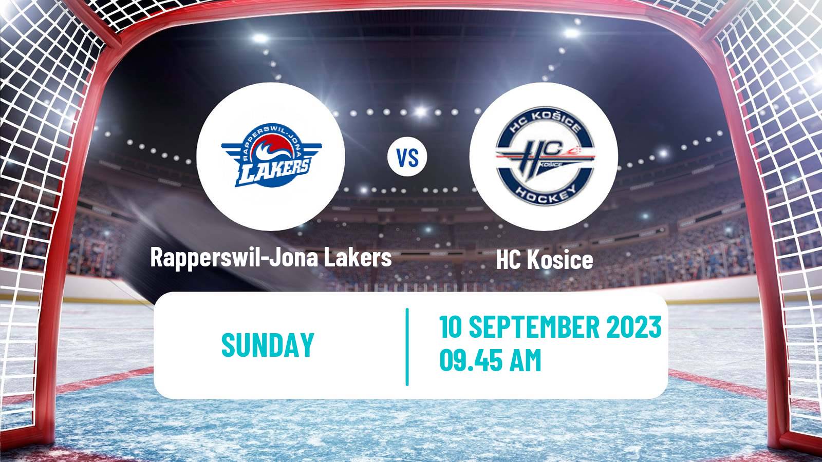 Hockey Champions League Ice Hockey Rapperswil-Jona Lakers - HC Košice
