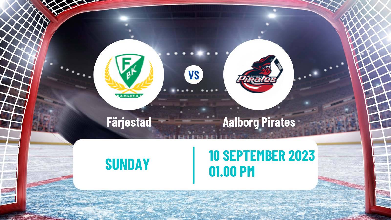 Hockey Champions League Ice Hockey Färjestad - Aalborg Pirates