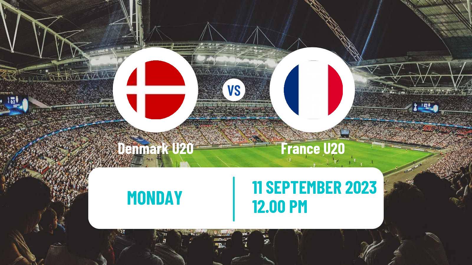 Soccer Friendly Denmark U20 - France U20