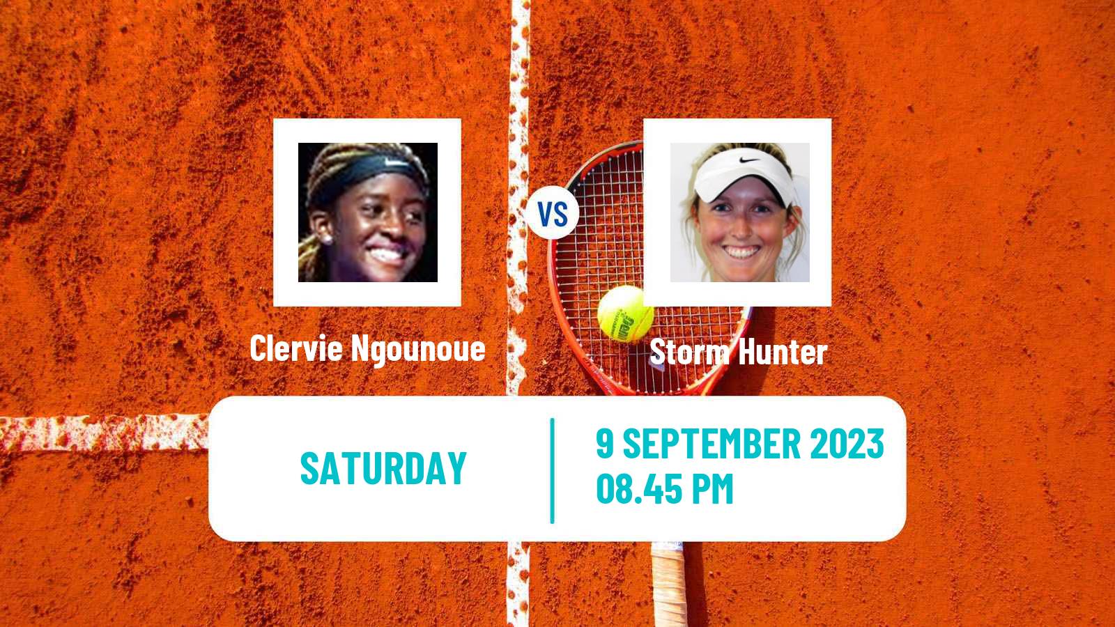 Tennis WTA San Diego Clervie Ngounoue - Storm Hunter