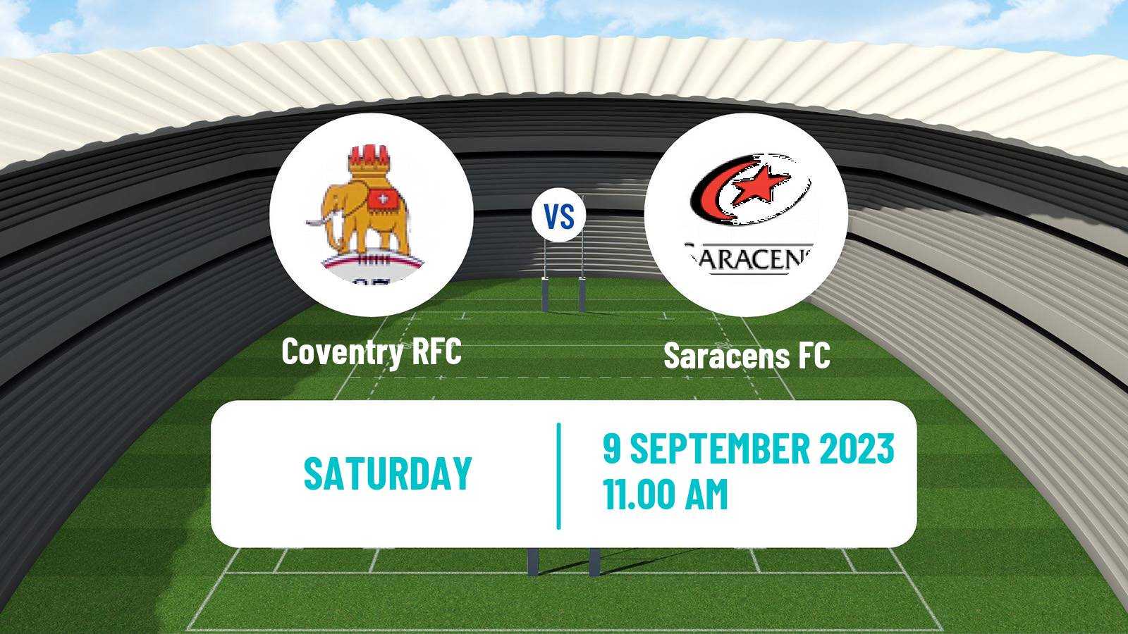 Rugby union English Premiership Rugby Cup Coventry - Saracens