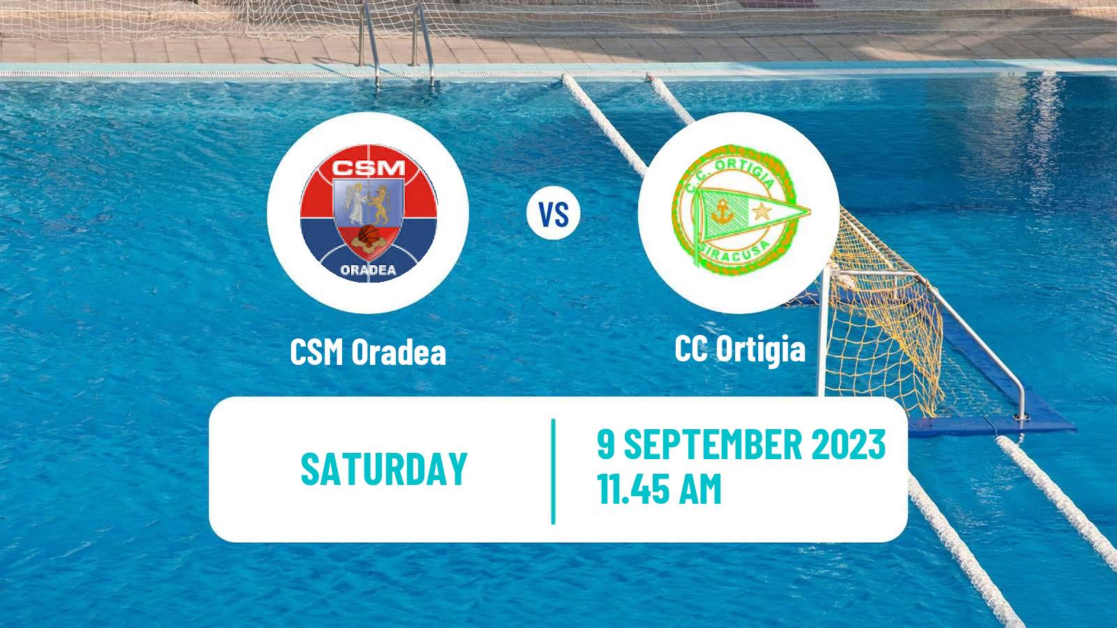 Water polo Champions League Water Polo CSM Oradea - Ortigia