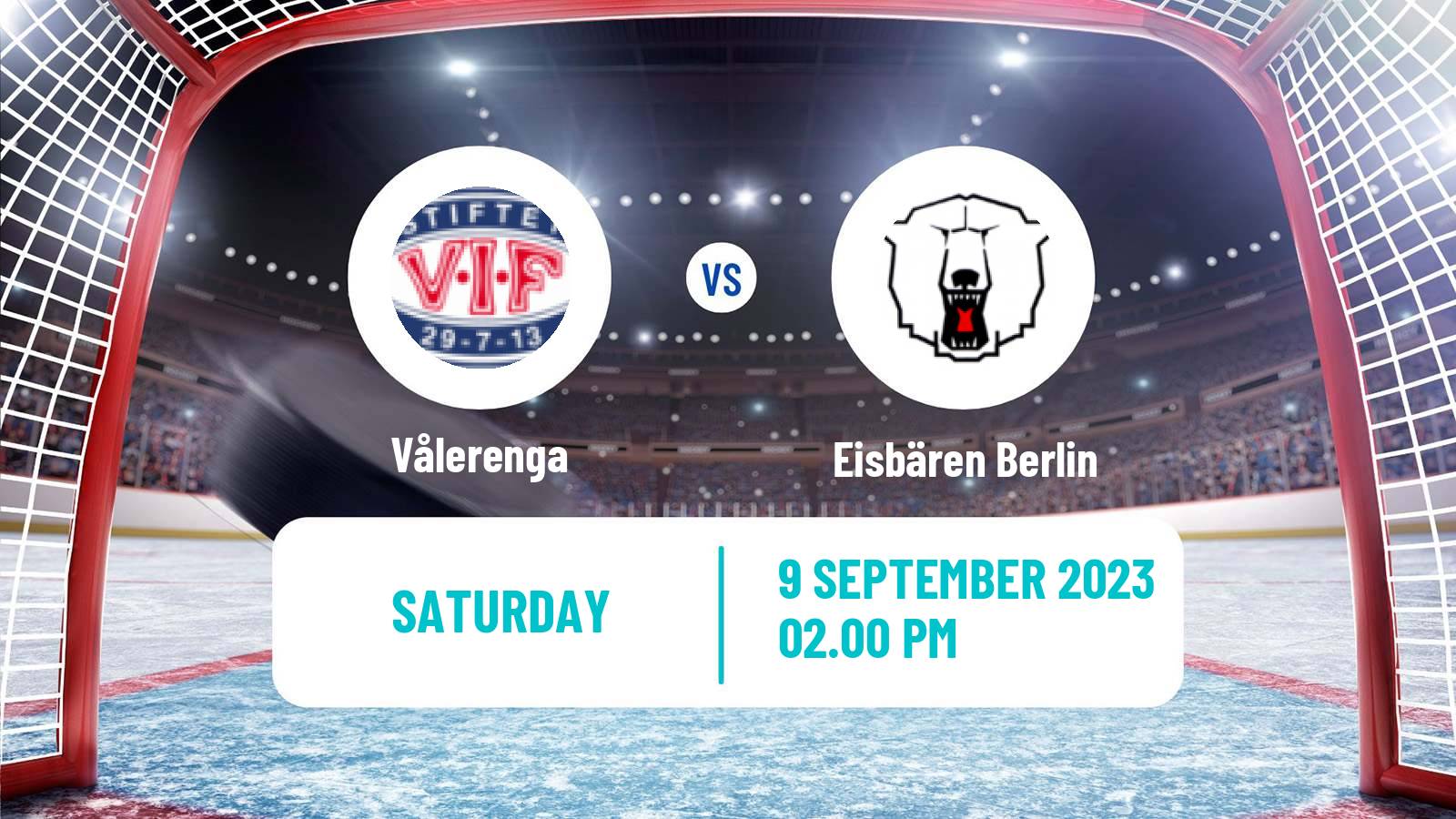 Hockey Club Friendly Ice Hockey Vålerenga - Eisbären Berlin