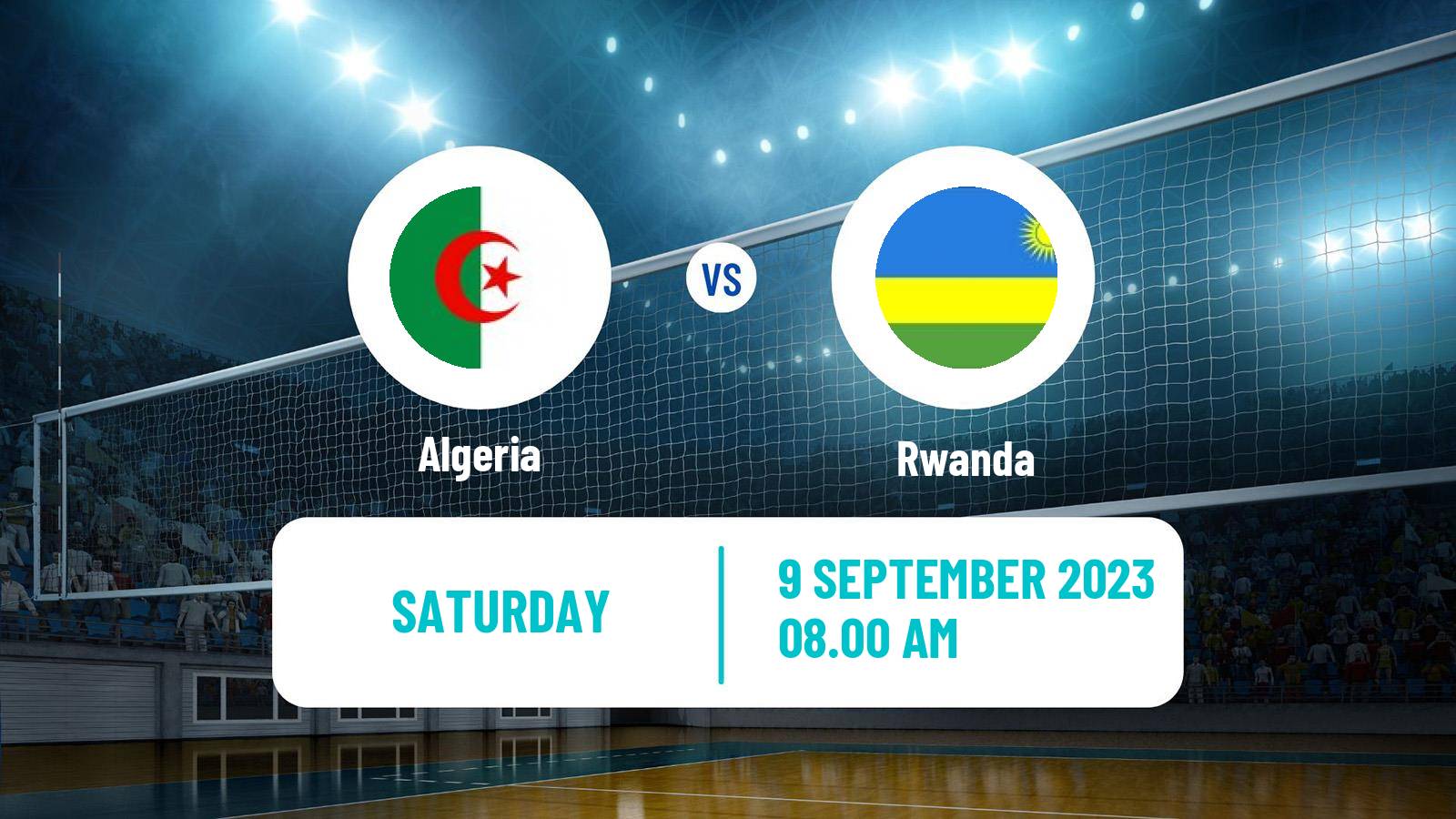 Volleyball African Championship Volleyball Algeria - Rwanda