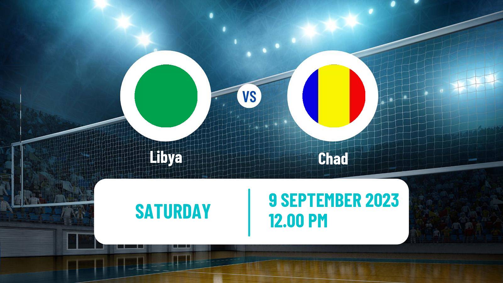 Volleyball African Championship Volleyball Libya - Chad