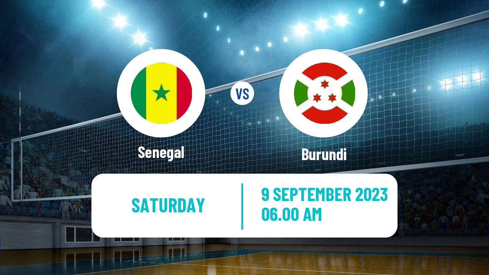 Volleyball African Championship Volleyball Senegal - Burundi