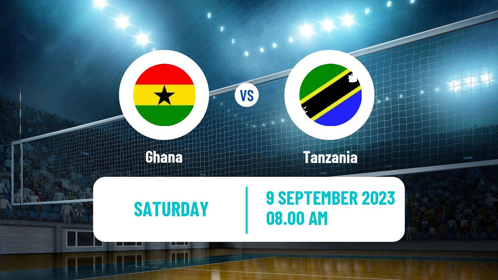 Volleyball African Championship Volleyball Ghana - Tanzania