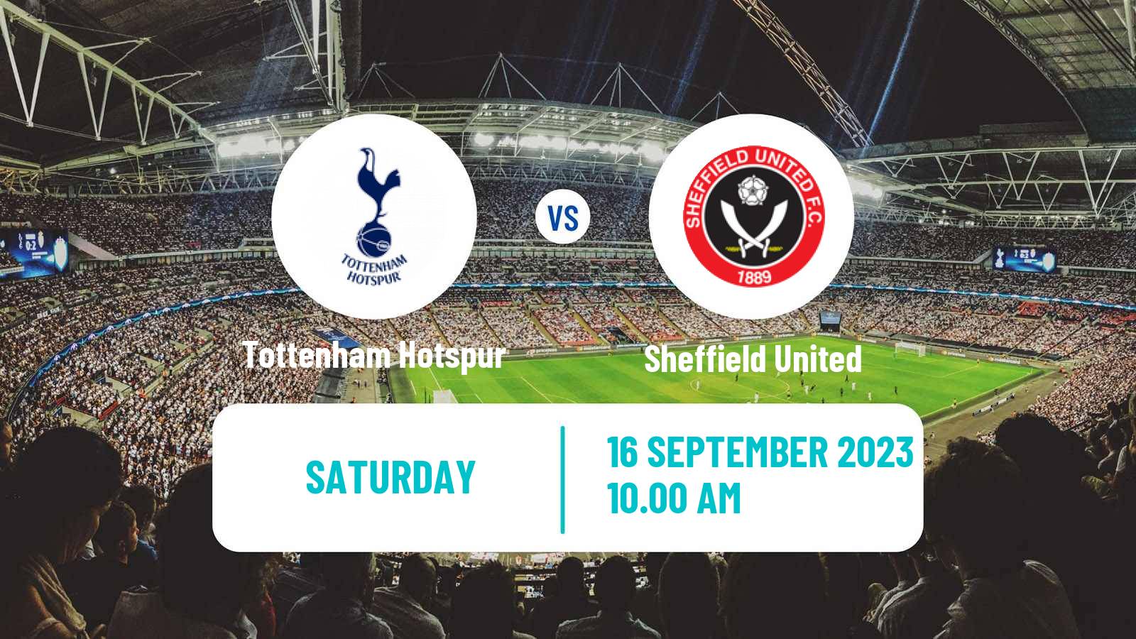Soccer English Premier League Tottenham Hotspur - Sheffield United