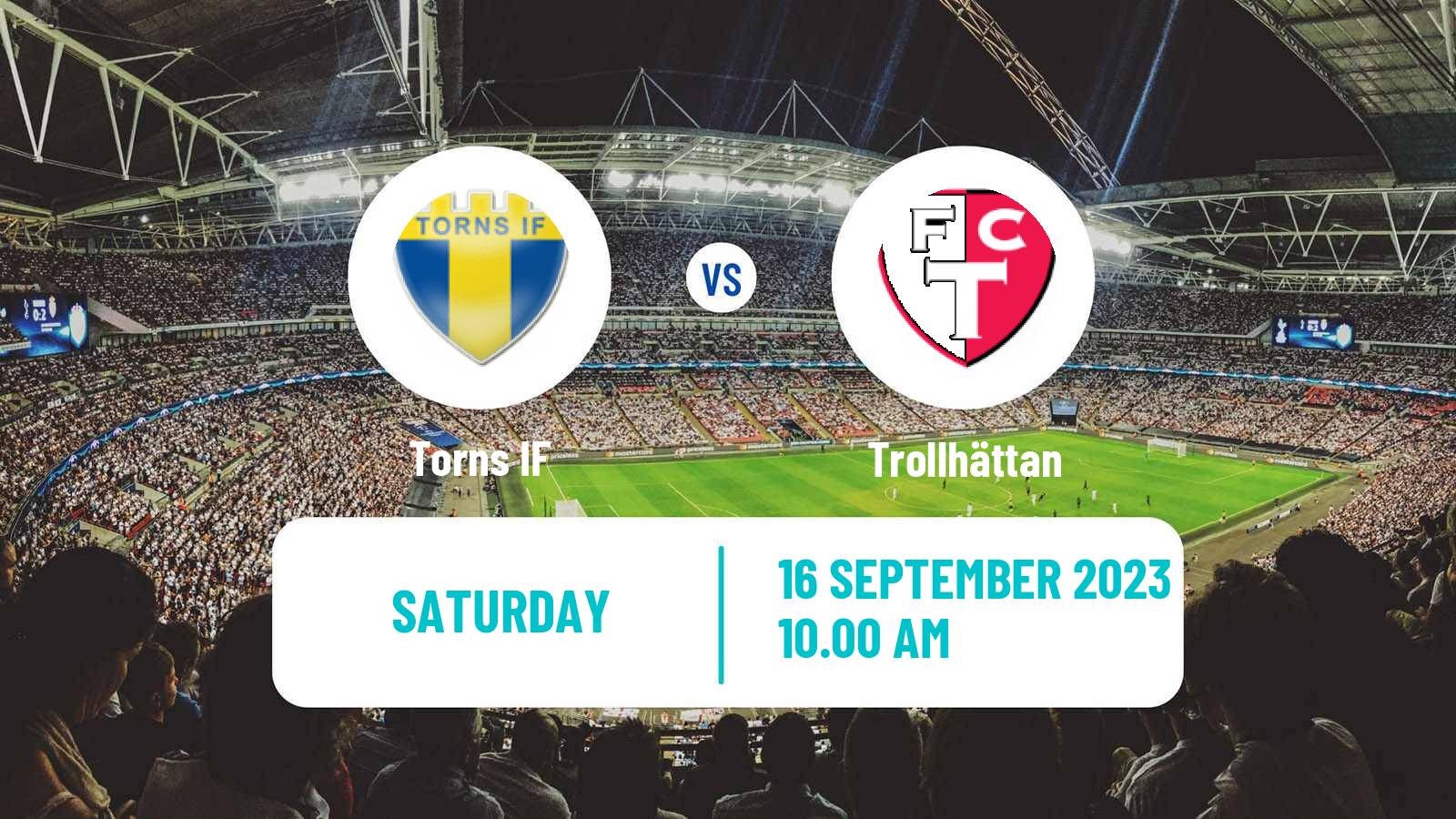 Soccer Swedish Division 1 Södra Torn - Trollhättan