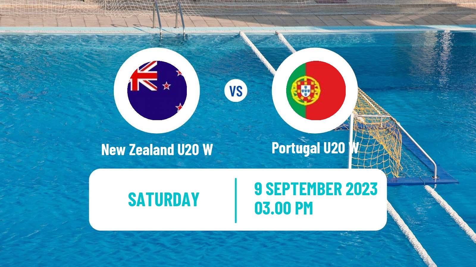 Water polo World Championship Water Polo U20 Women New Zealand U20 W - Portugal U20 W