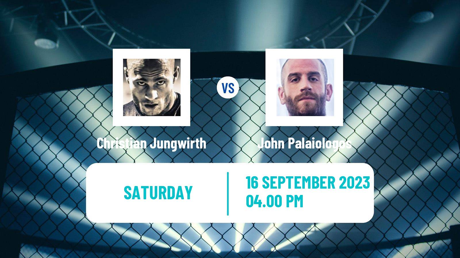MMA Welterweight Oktagon Men Christian Jungwirth - John Palaiologos