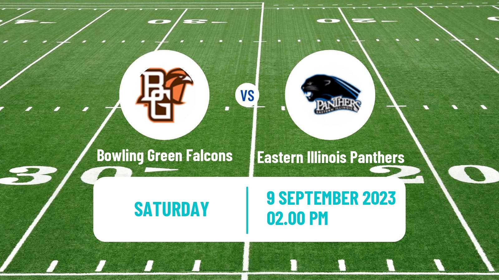 American football NCAA College Football Bowling Green Falcons - Eastern Illinois Panthers