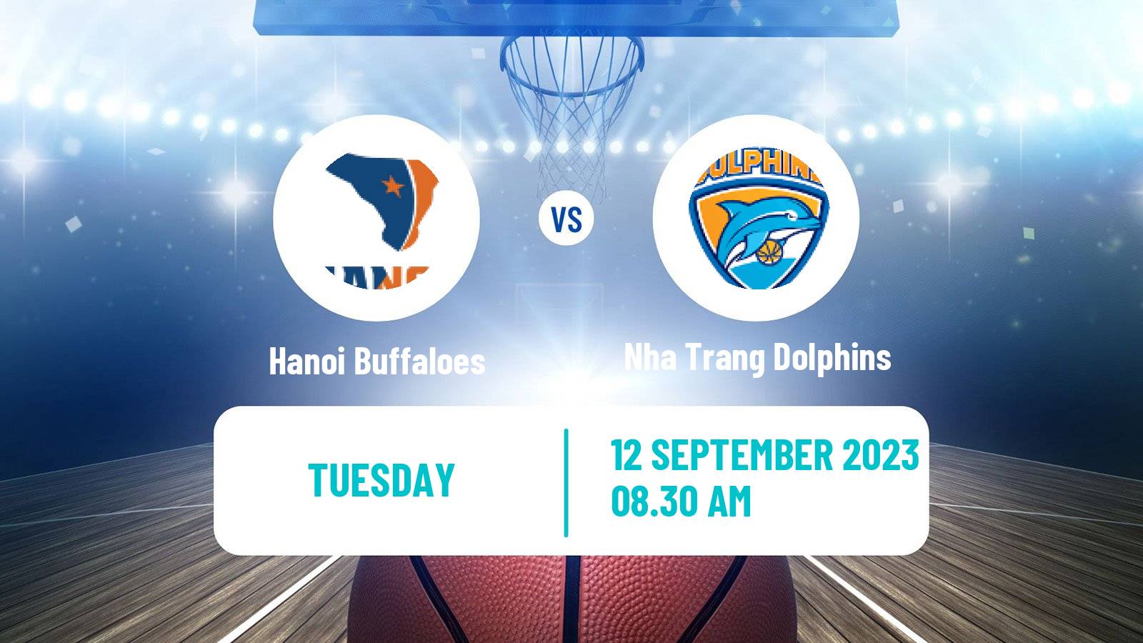 Basketball Vietnamese VBA Hanoi Buffaloes - Nha Trang Dolphins