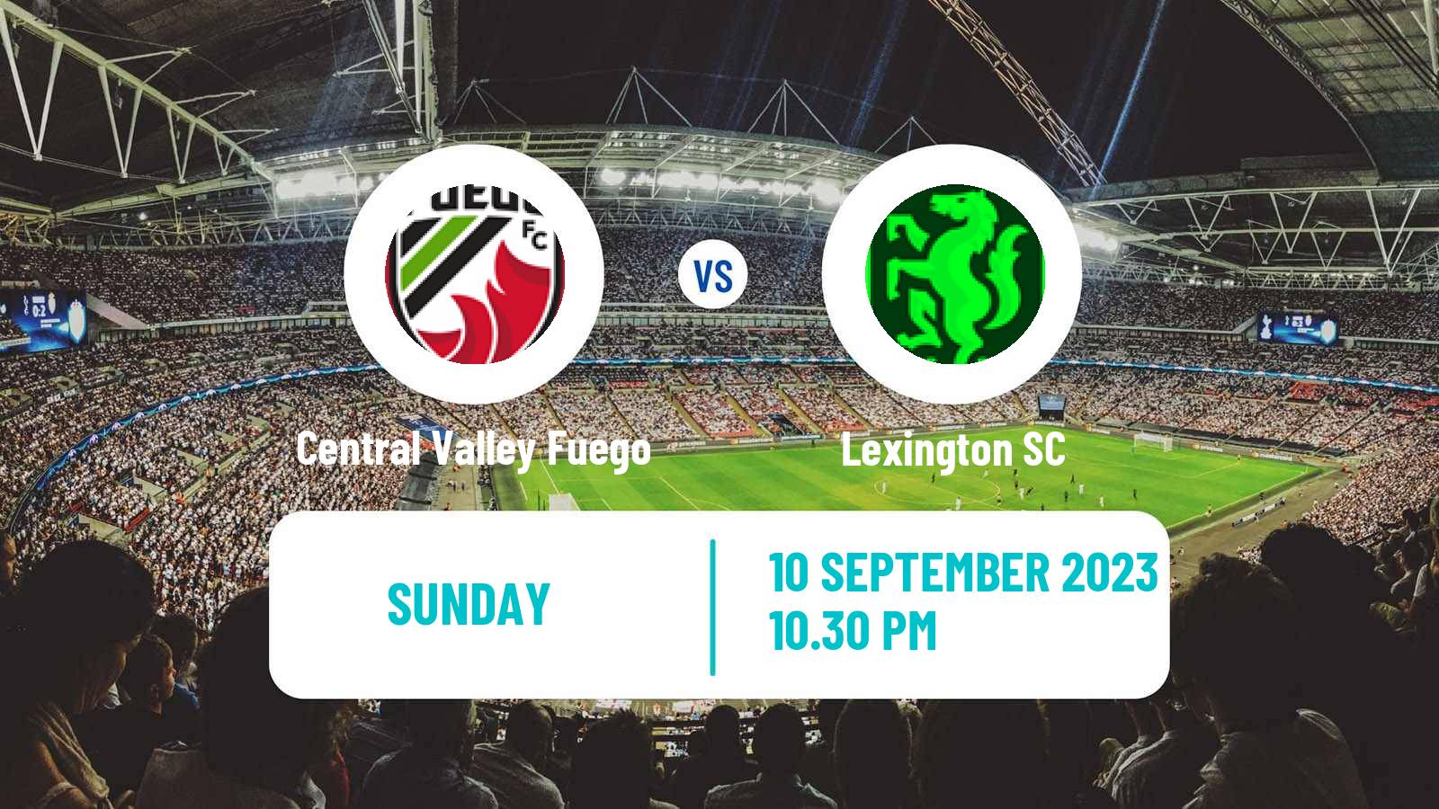 Soccer USL League One Central Valley Fuego - Lexington