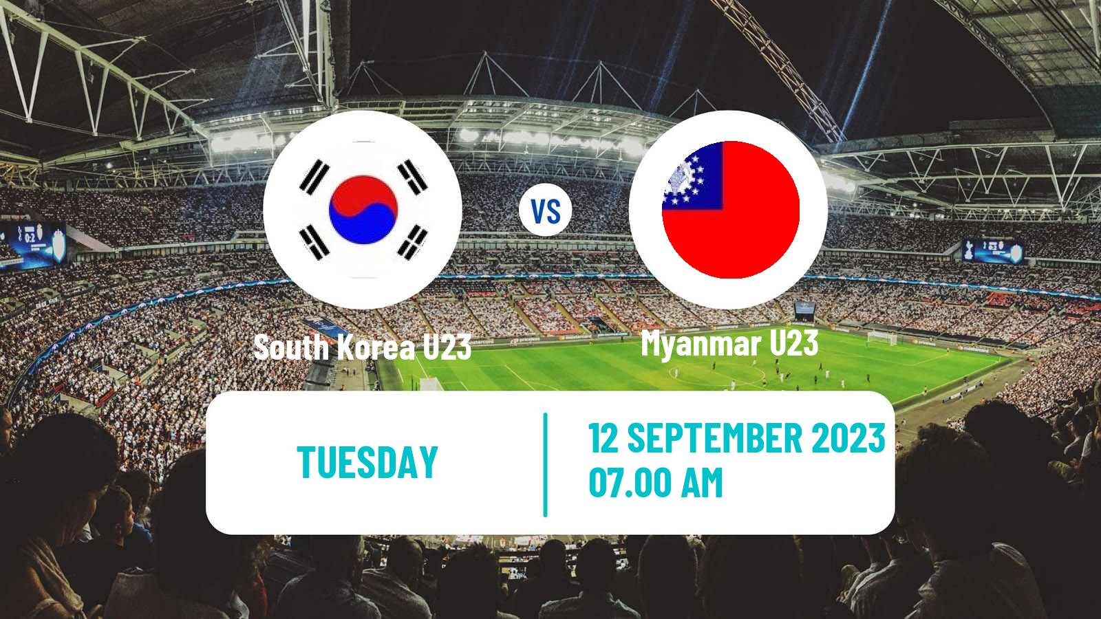 Soccer AFC Asian Cup U23 South Korea U23 - Myanmar U23