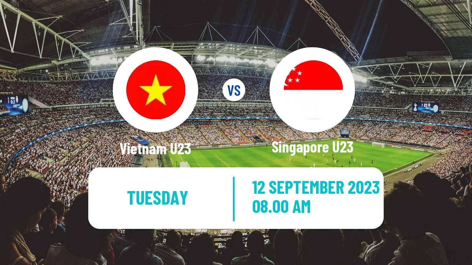 Soccer AFC Asian Cup U23 Vietnam U23 - Singapore U23