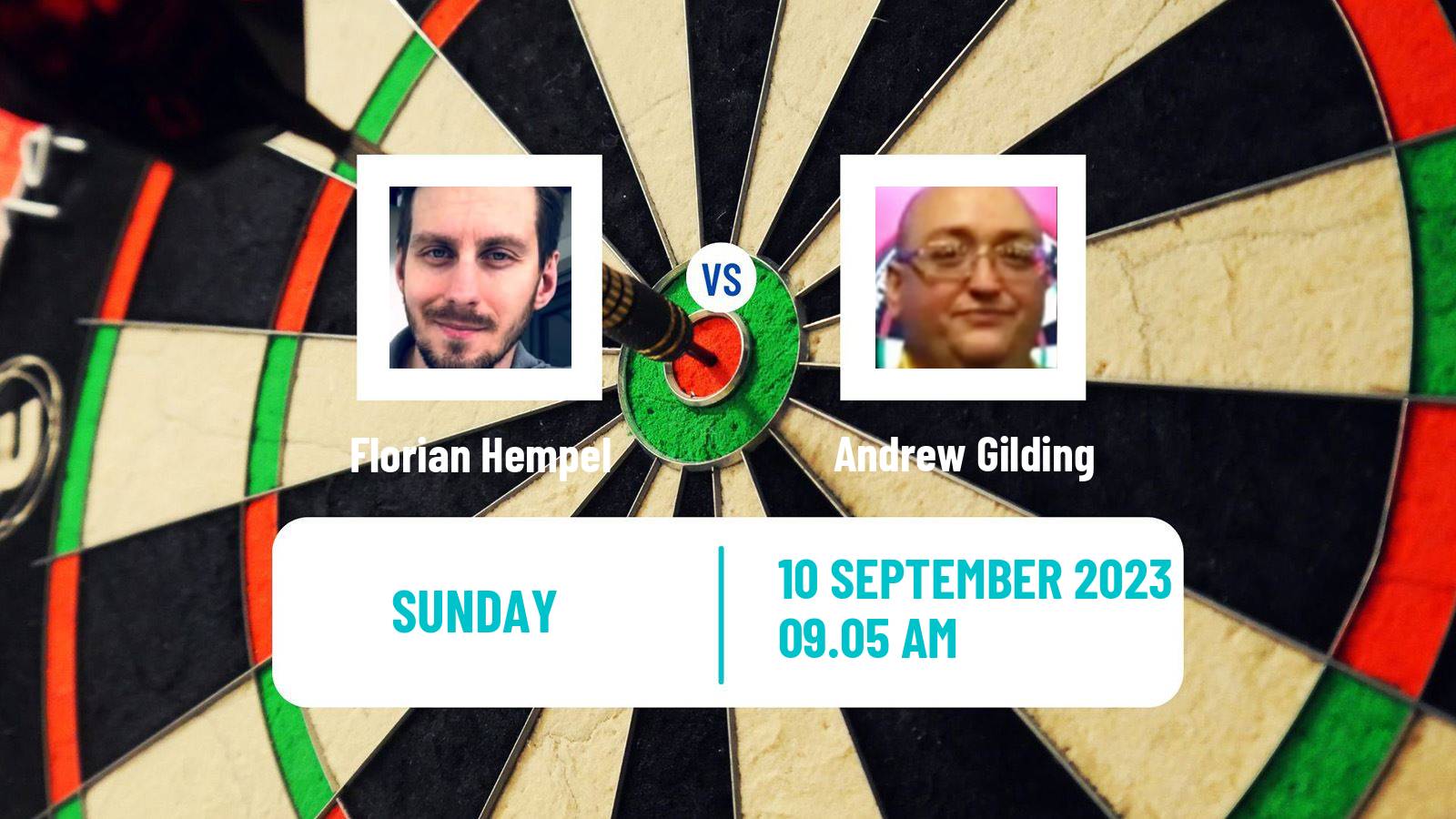 Darts European Tour 11 Florian Hempel - Andrew Gilding