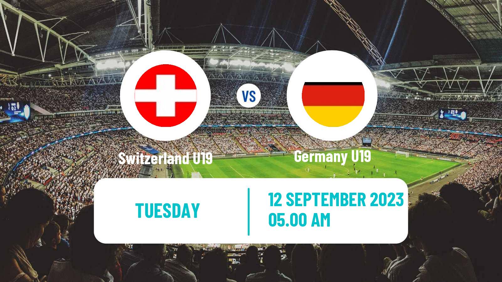 Soccer Friendly Switzerland U19 - Germany U19