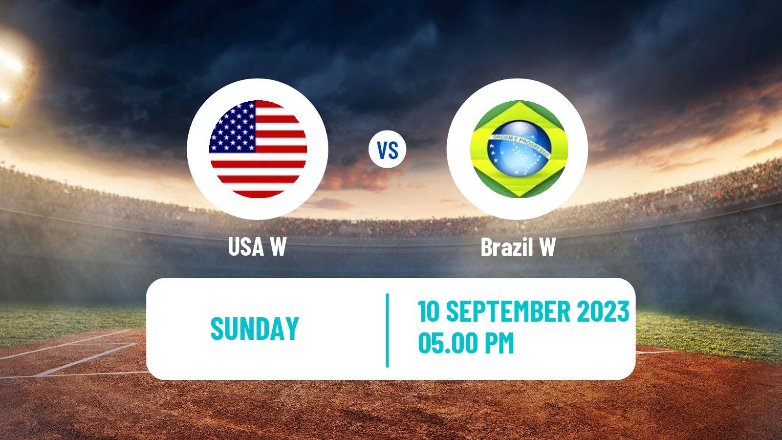 Cricket ICC World Twenty20 Women USA W - Brazil W