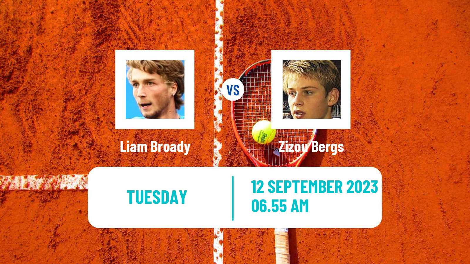 Tennis Rennes Challenger Men Liam Broady - Zizou Bergs